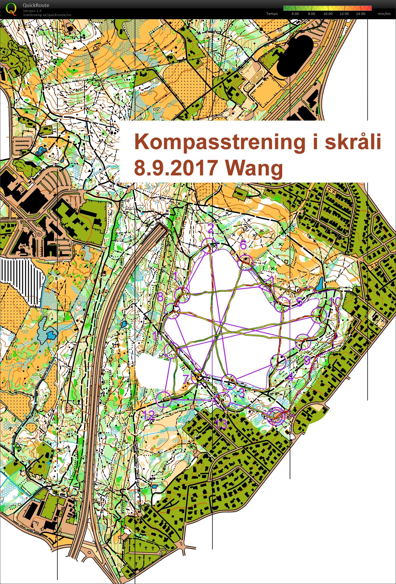 Kompasstrening Wang (08.09.2017)