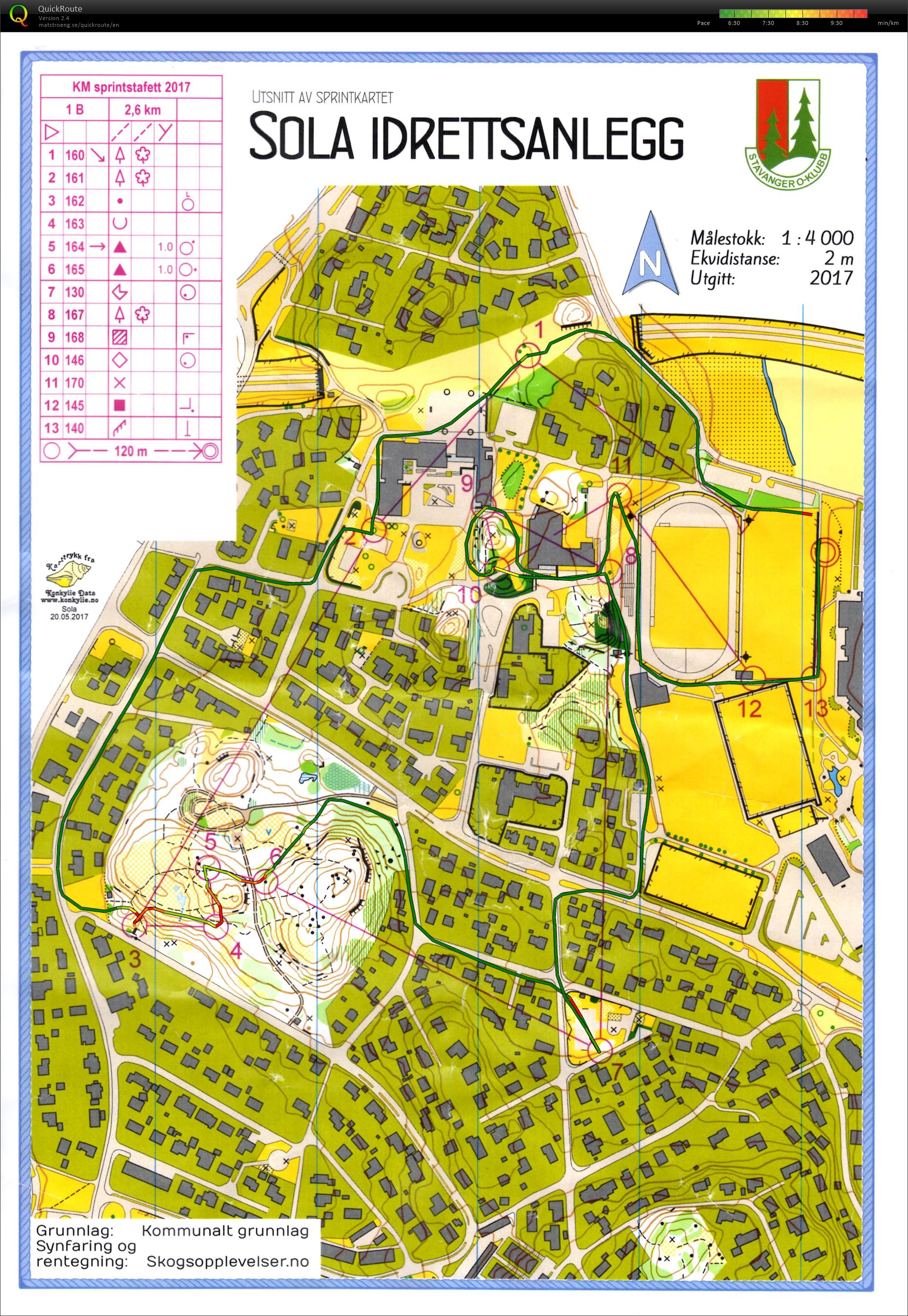 KM Sprintstafett (20.05.2017)