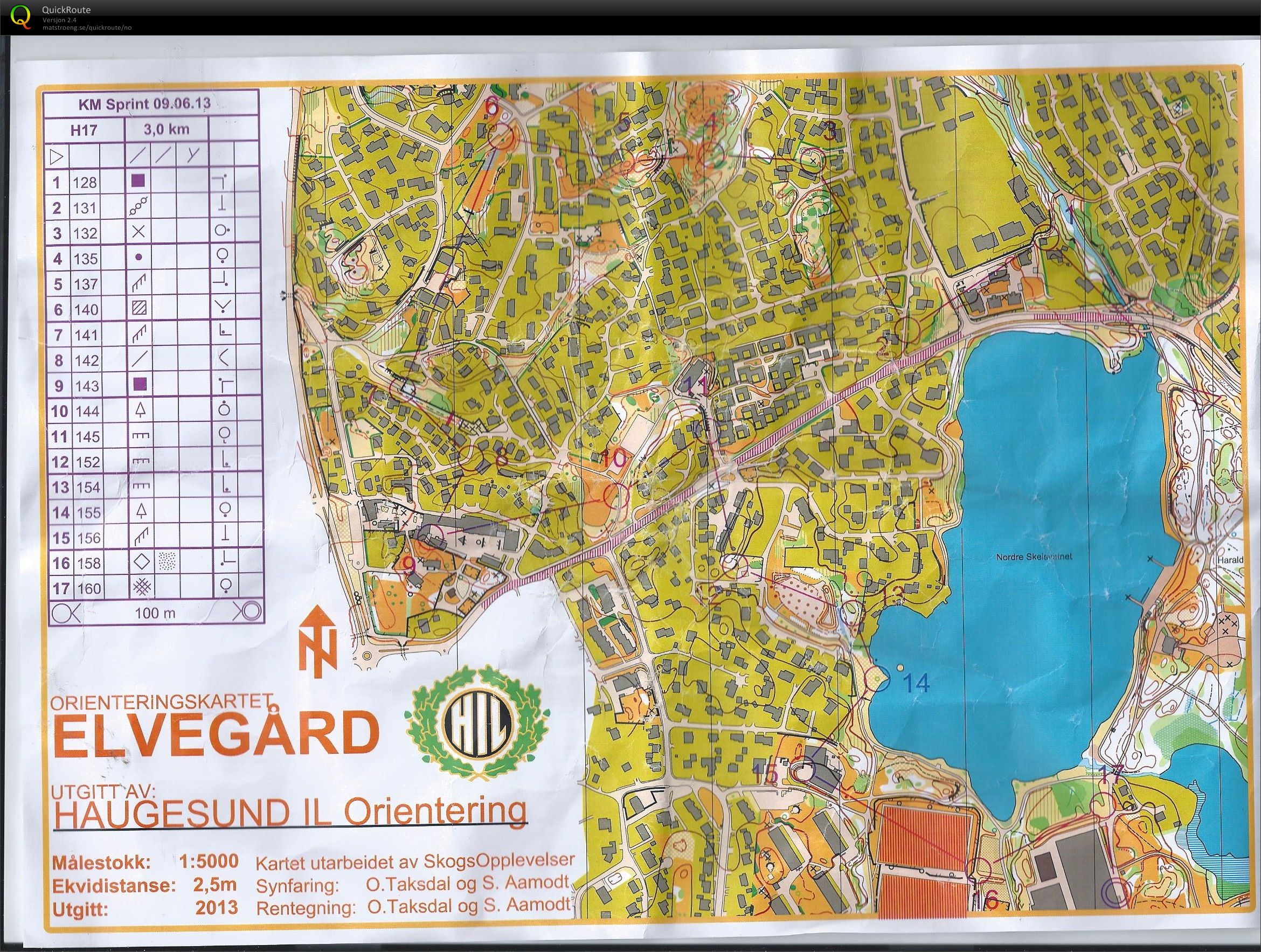 KM Sprint Rogaland H17 (09.06.2013)