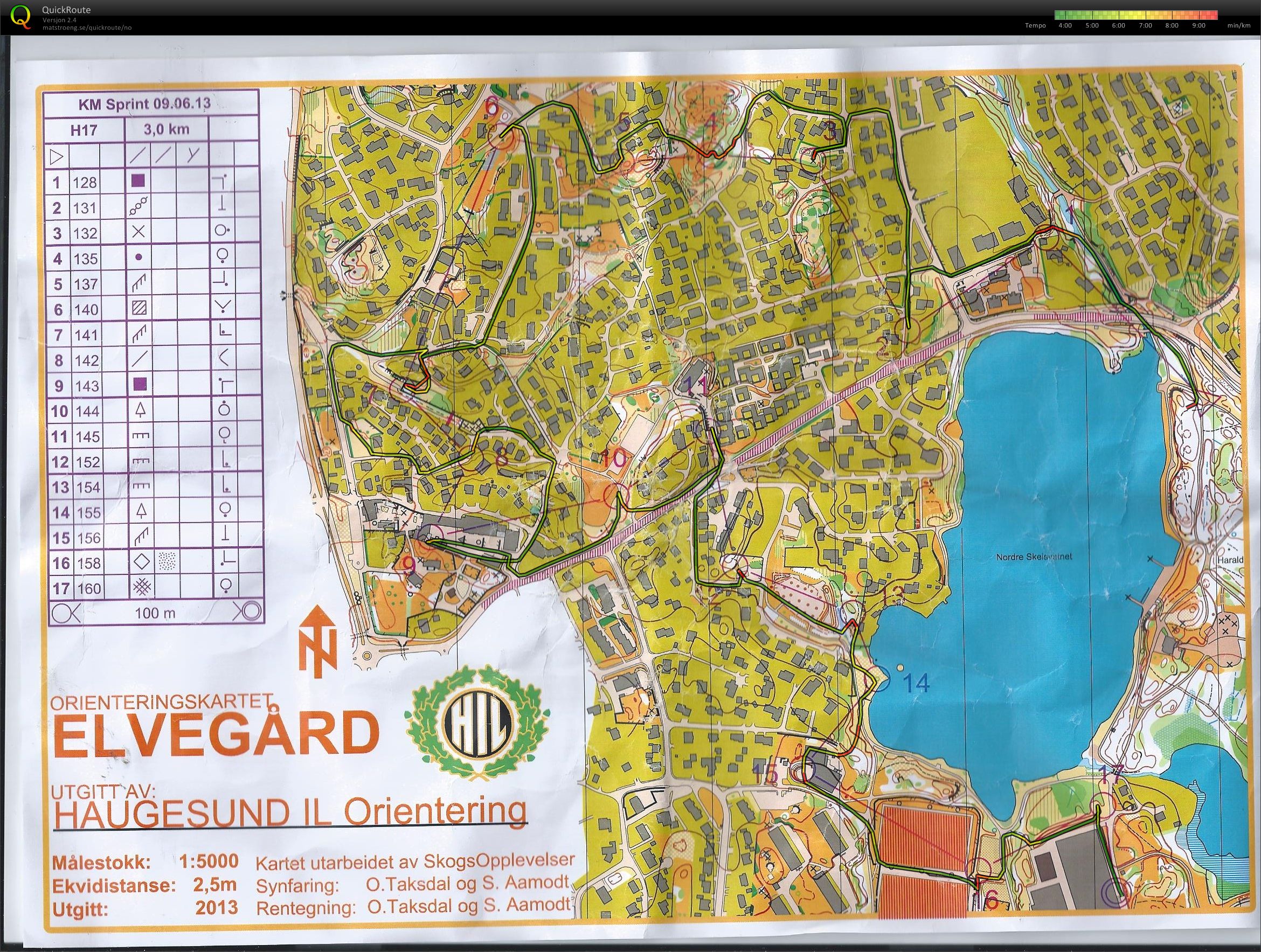 KM Sprint Rogaland H17 (09.06.2013)