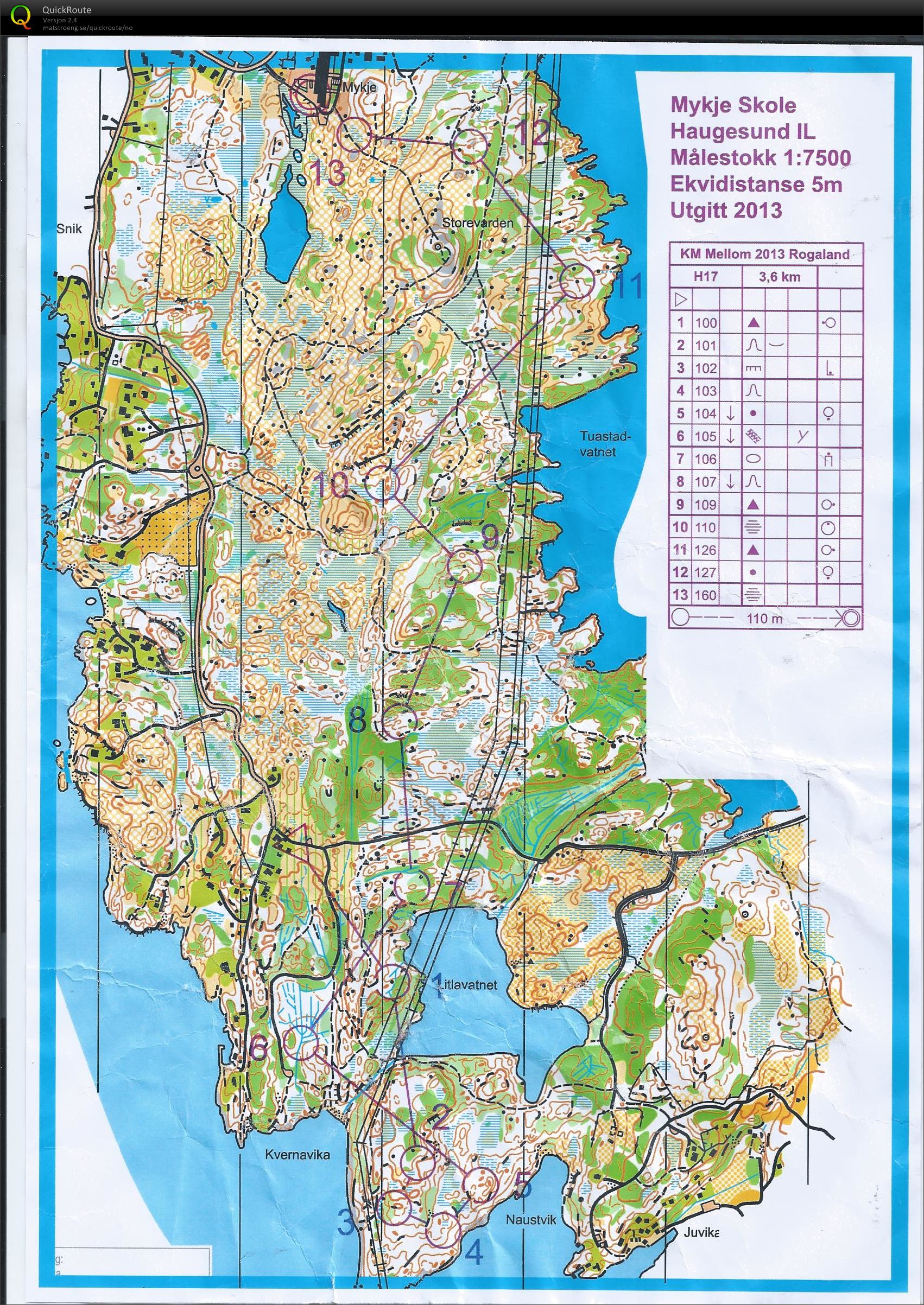 KM Mellom Rogaland H17 (08.06.2013)