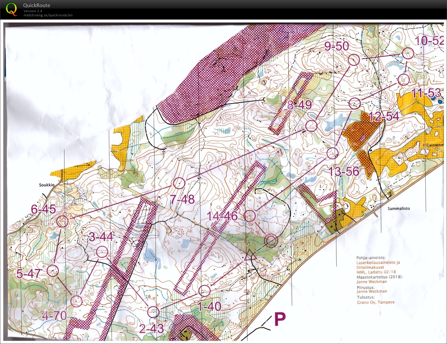 Fortrening Jukola (14.06.2019)