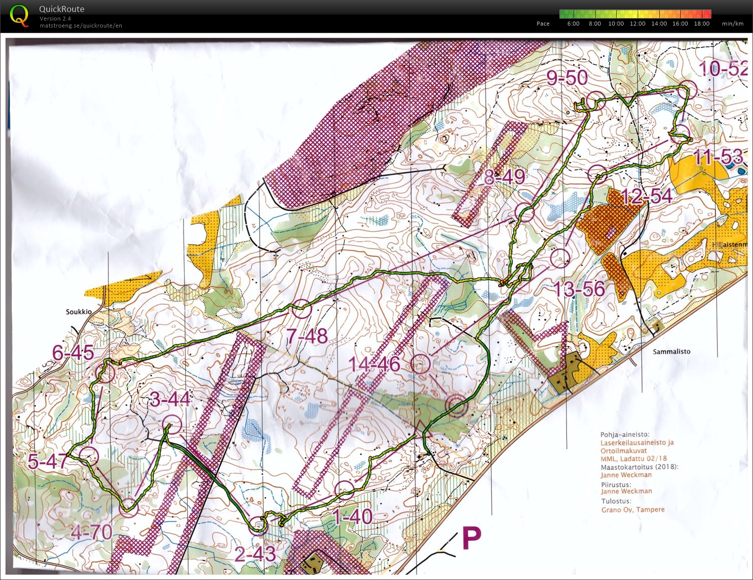 Fortrening Jukola (14.06.2019)