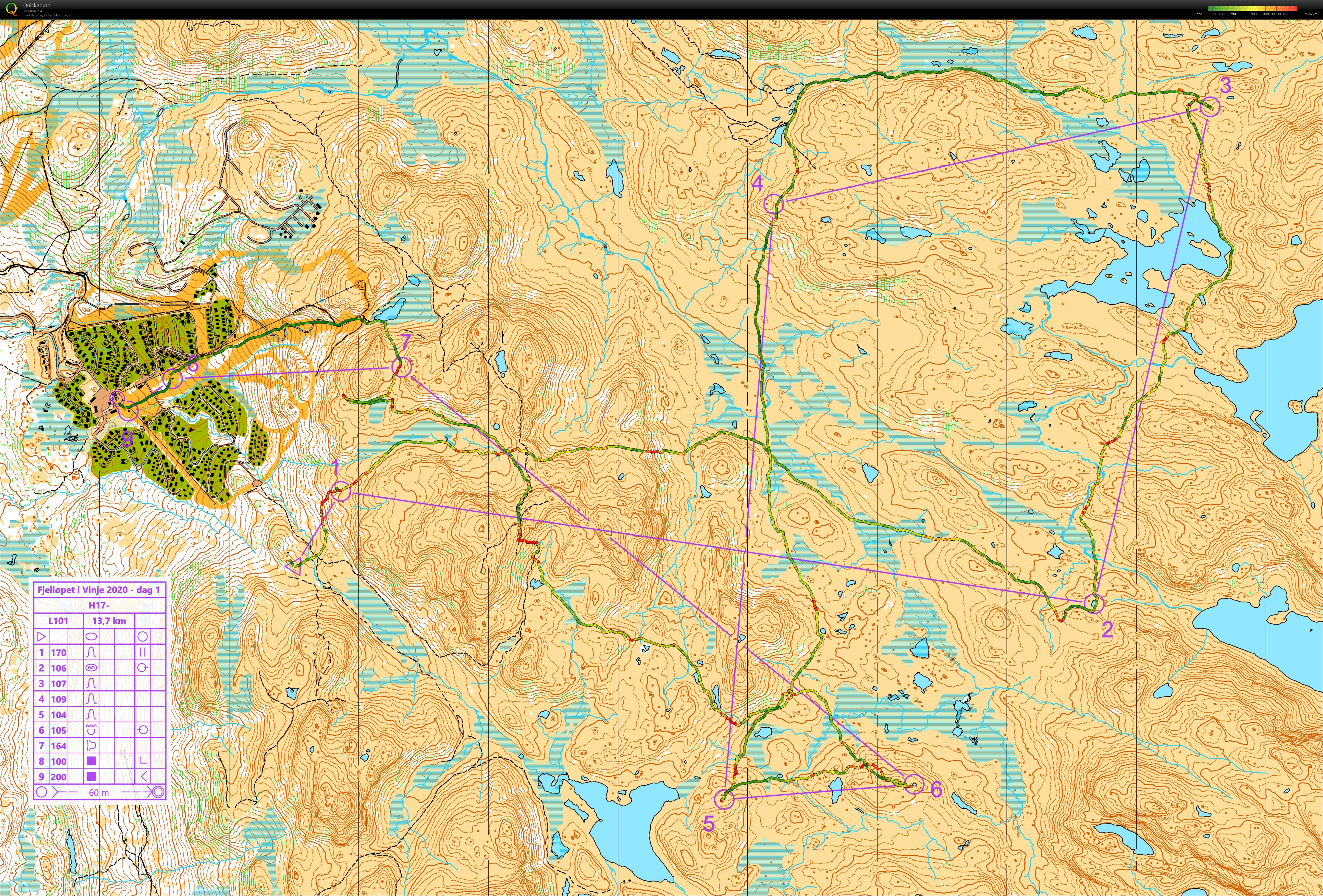 Fjelløpet i Vinje - Dag 1 (18.07.2020)