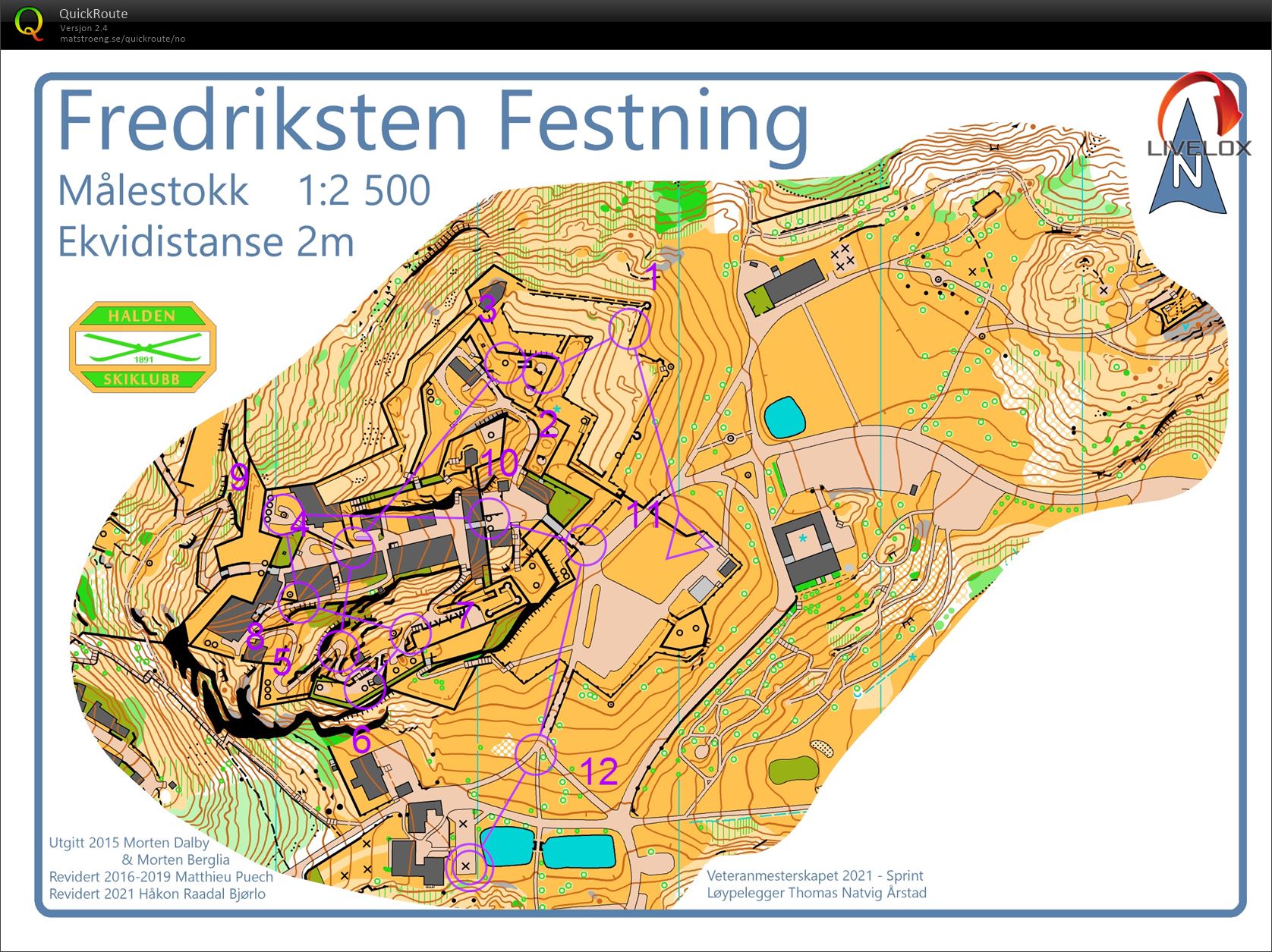 Veteranmesterskapet Sprint H50 (03.09.2021)