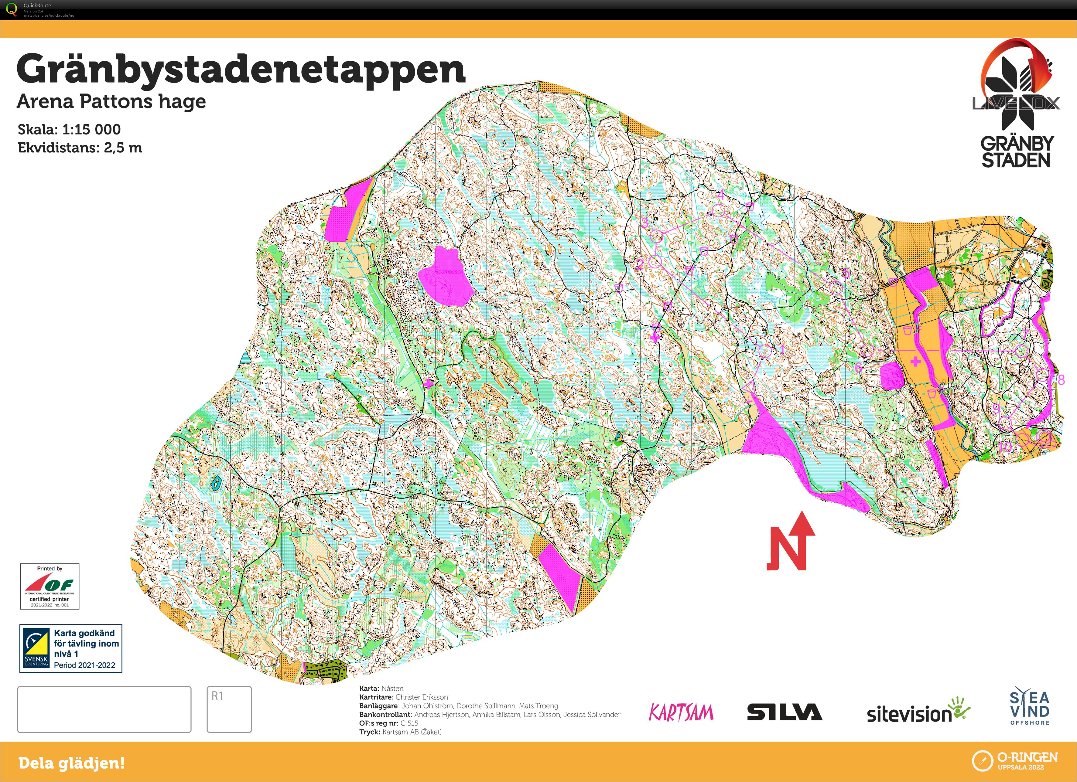 O-Ringen Dag 2 H50K1 (26.07.2022)