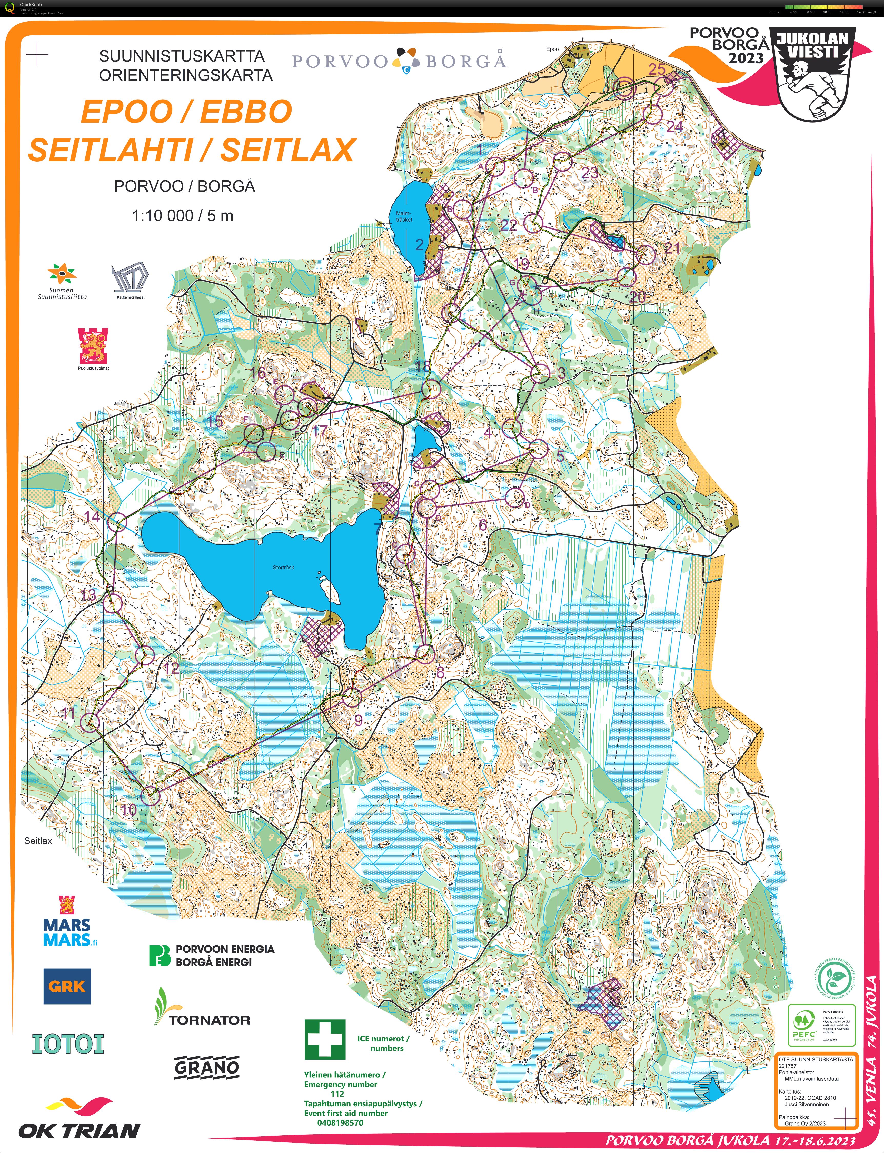 Jukola 5. etappe (18.06.2023)