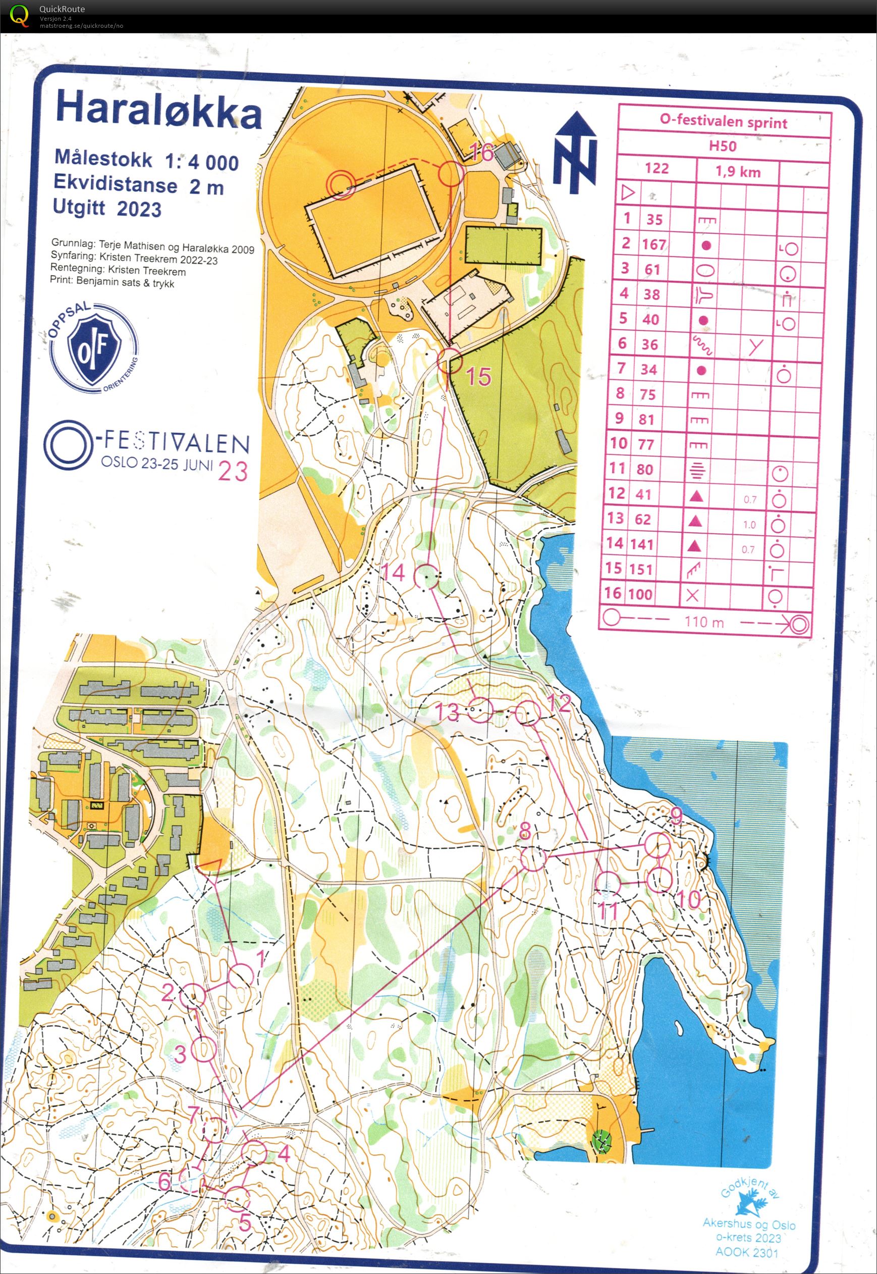 O-Festivalen dag 1 Sprint H50 (23.06.2023)