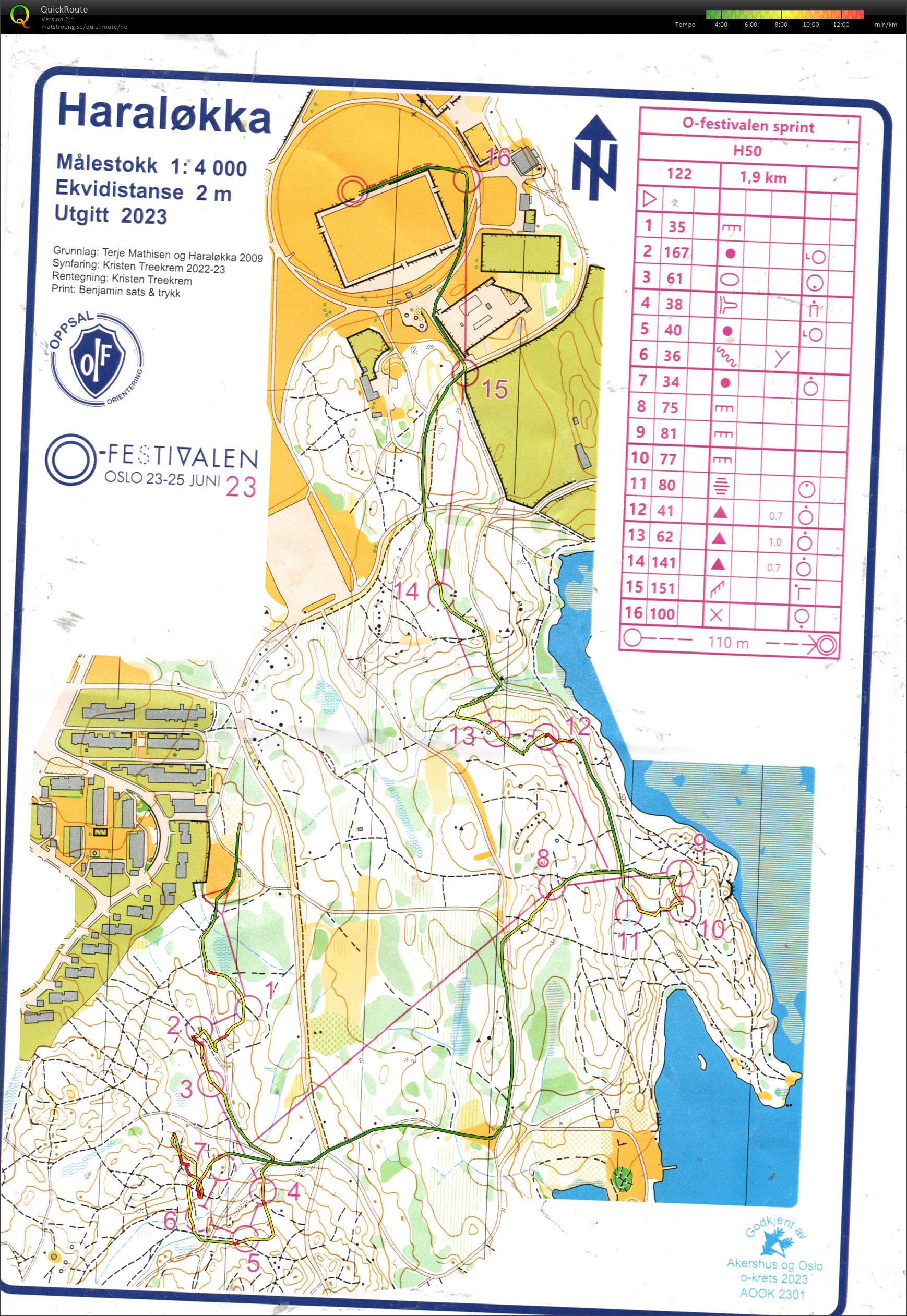 O-Festivalen dag 1 Sprint H50 (23.06.2023)