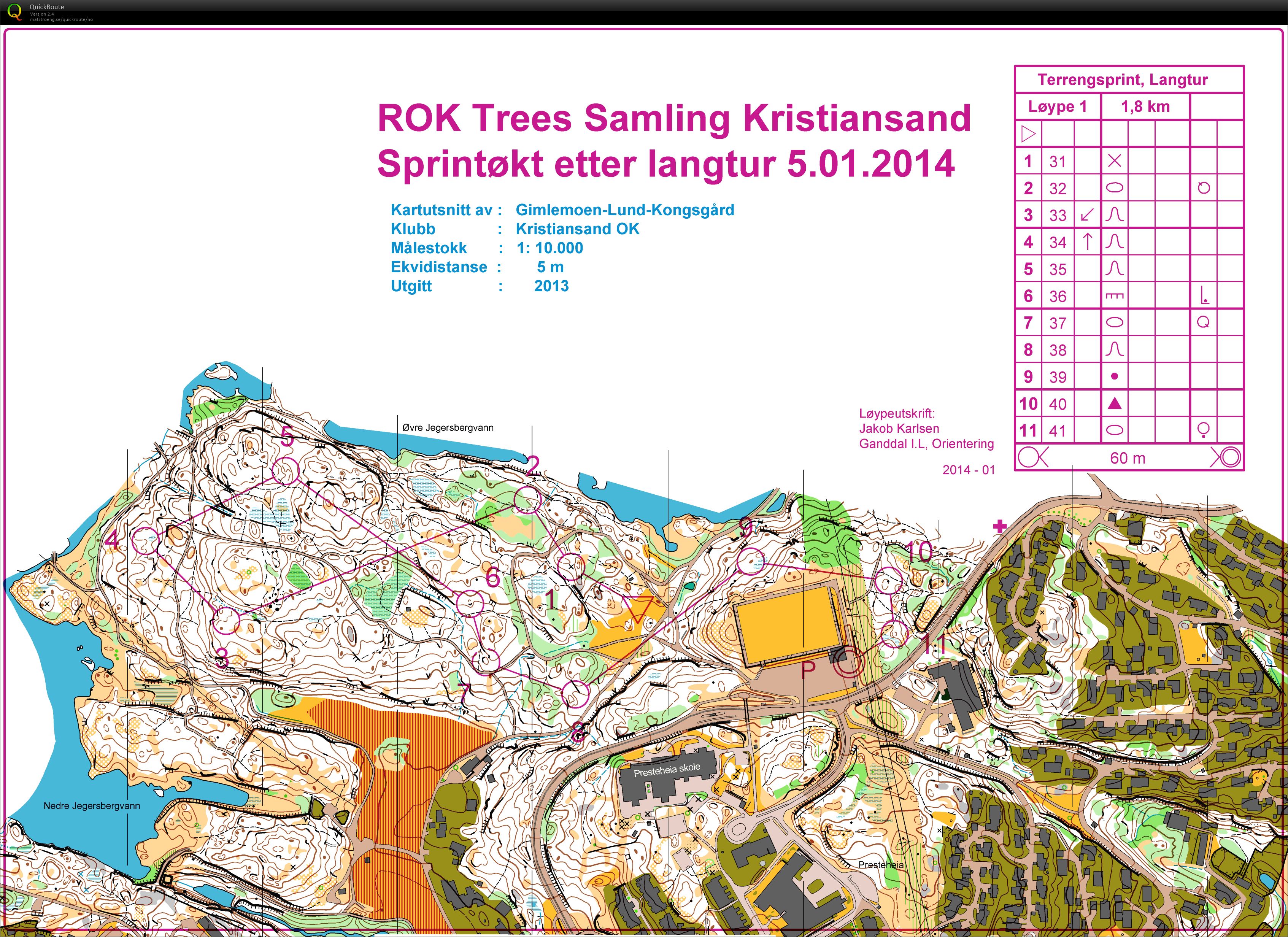 Terrengsprint ROK (05.01.2014)