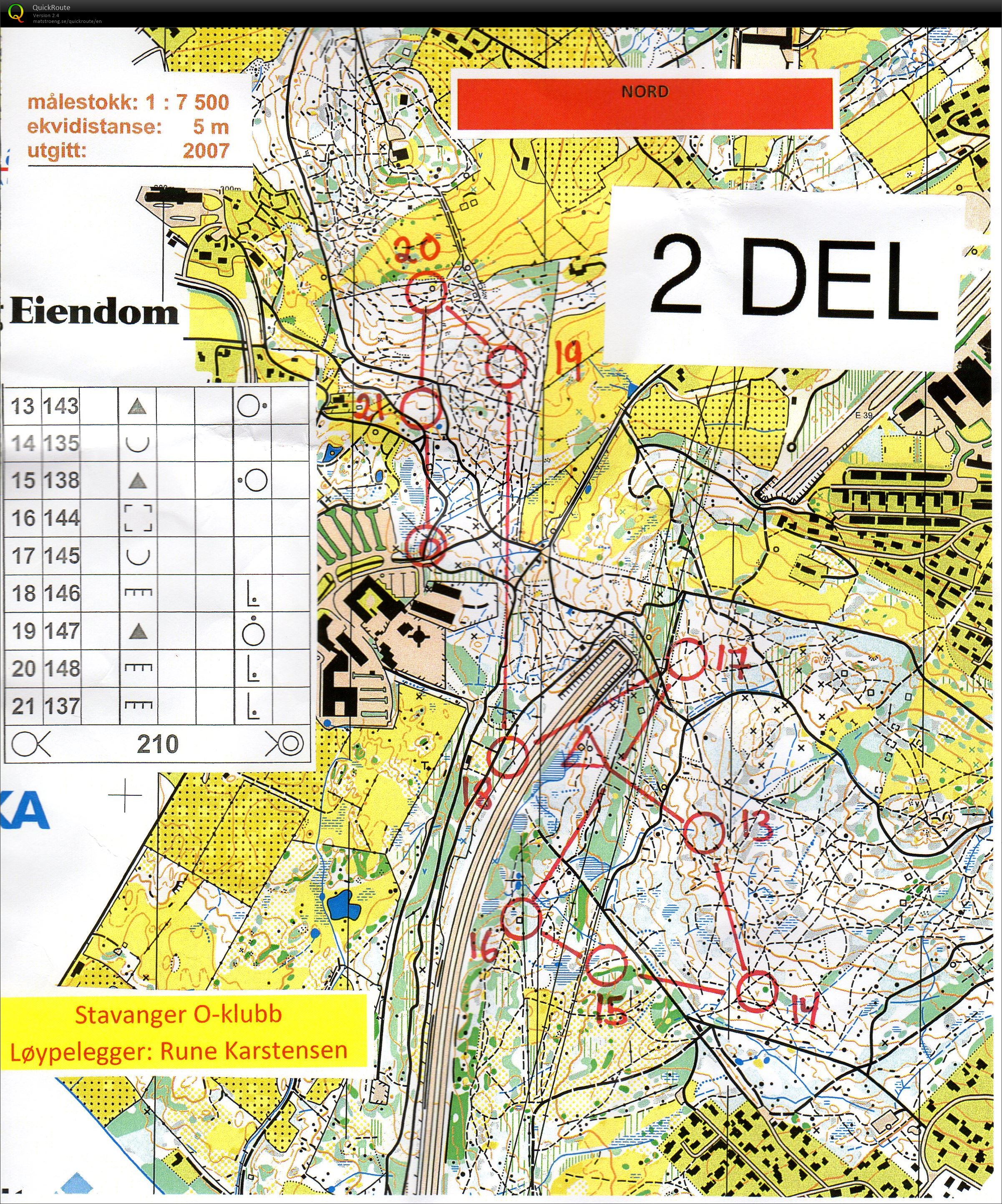 Nattløp Sørmarka Del 2 (22.01.2014)