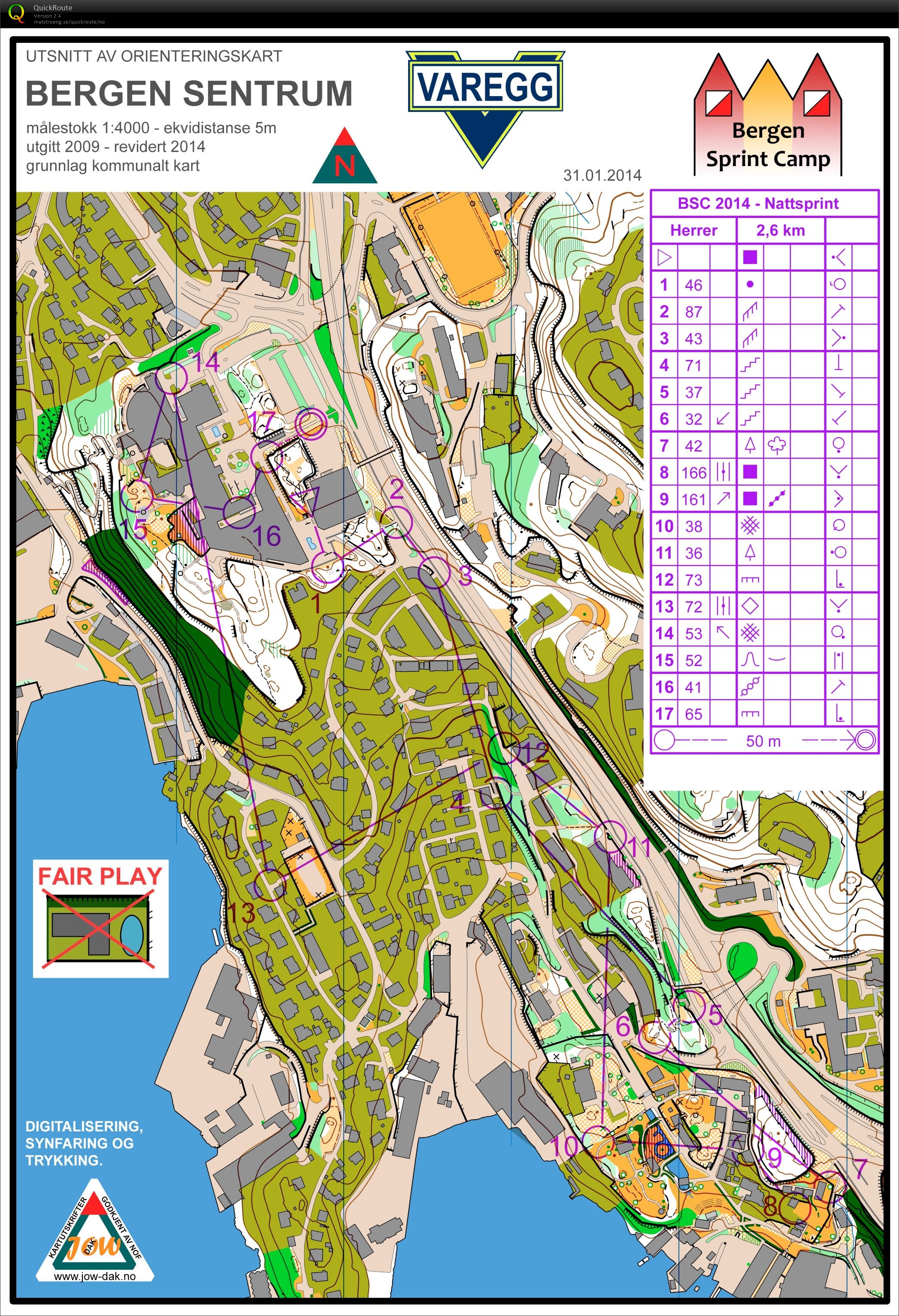 Nattsprint BSC (31.01.2014)