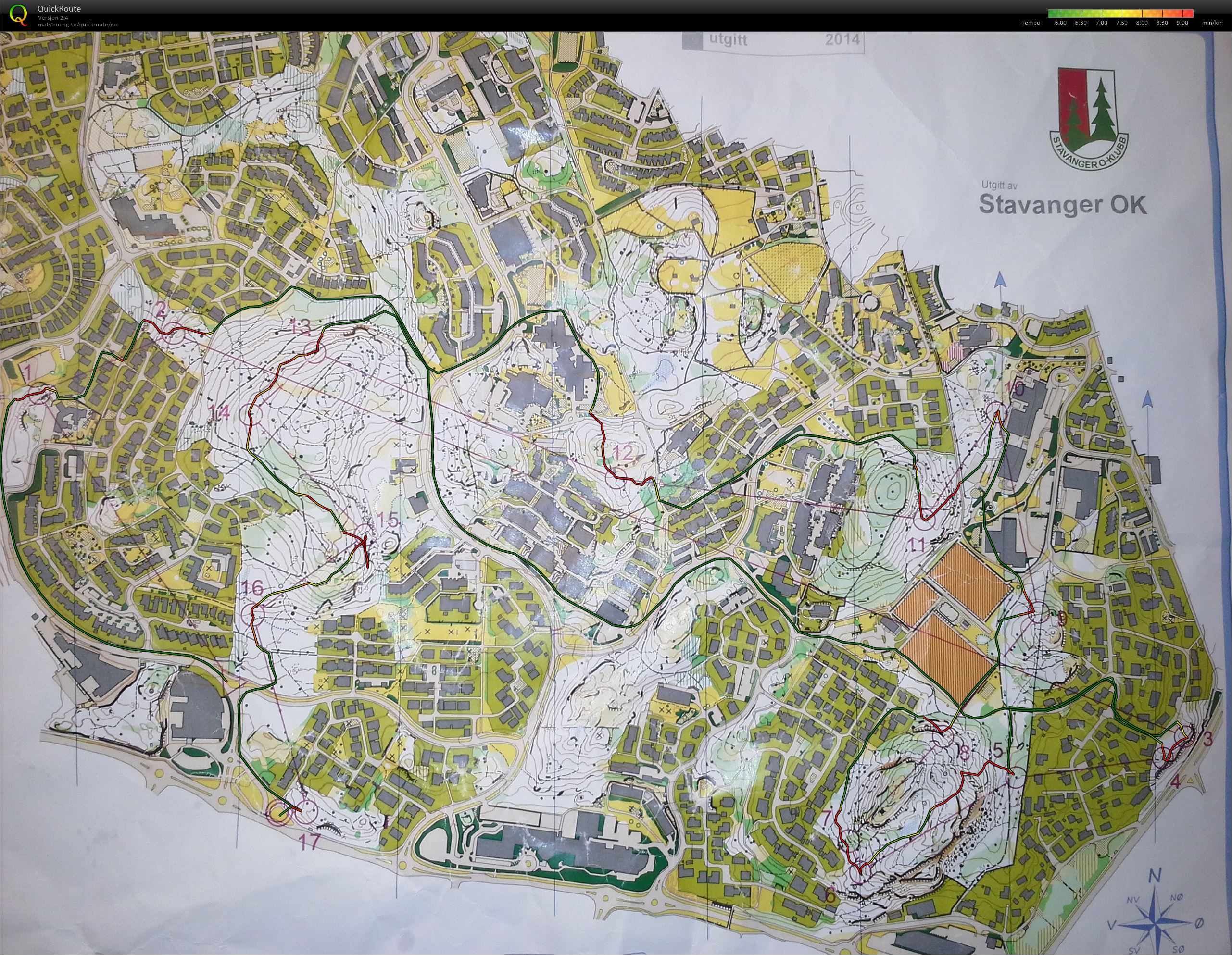 Bedriftsløp nr 13 Sør Rogaland (03.09.2014)