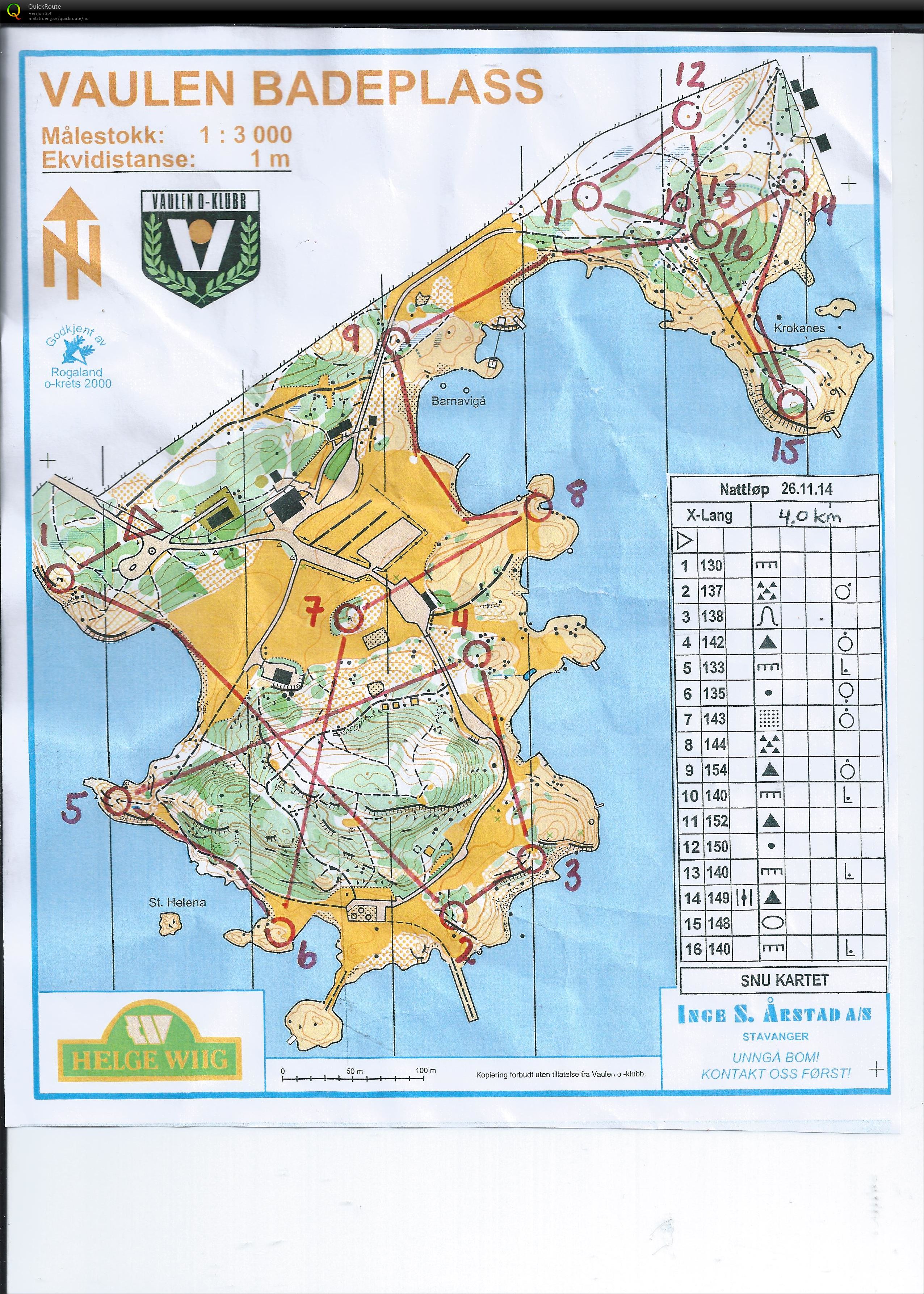 Nattløp nr 2 Del 1 (26.11.2014)