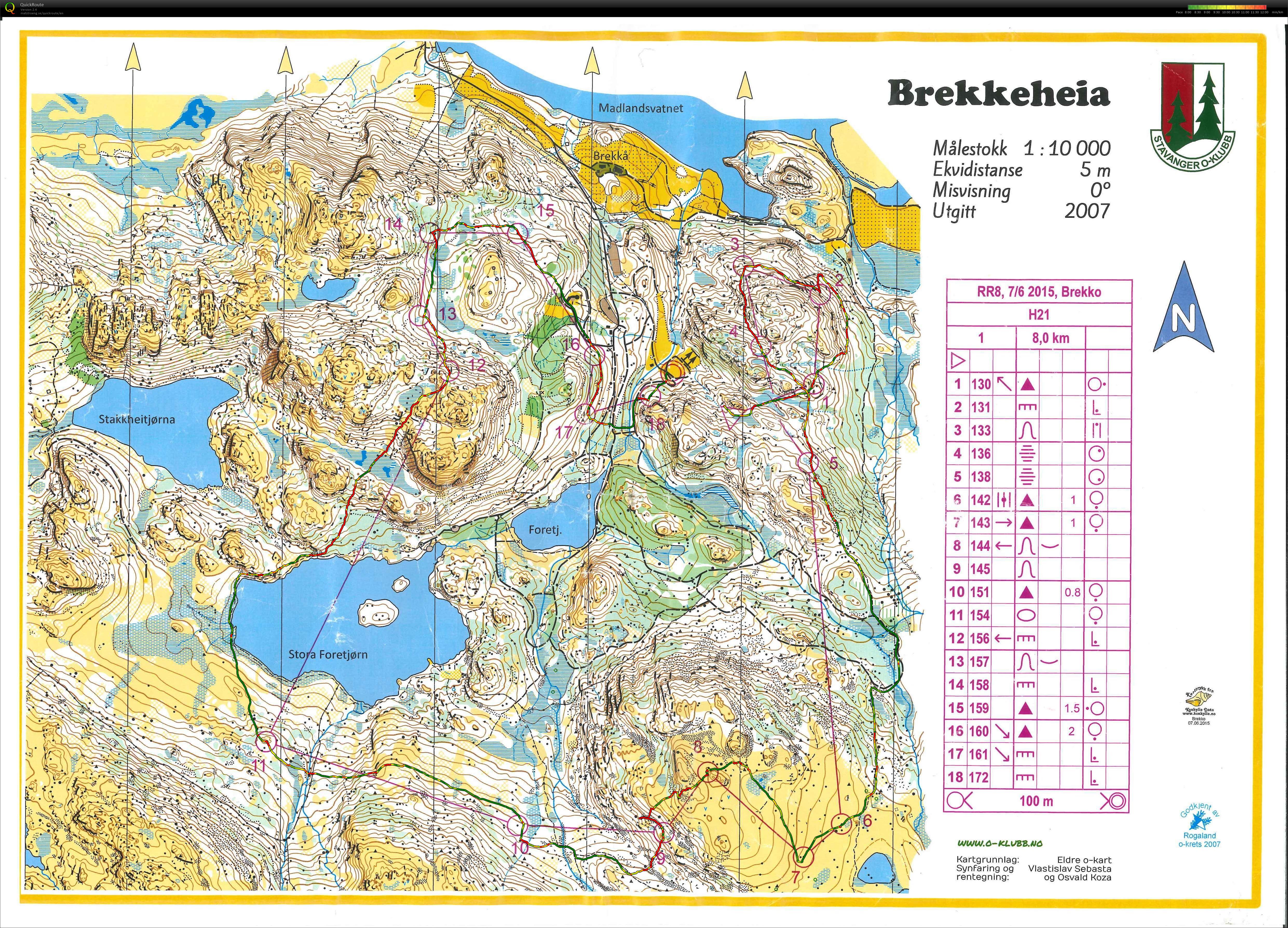 Rogalandsranking 8 (07.06.2015)