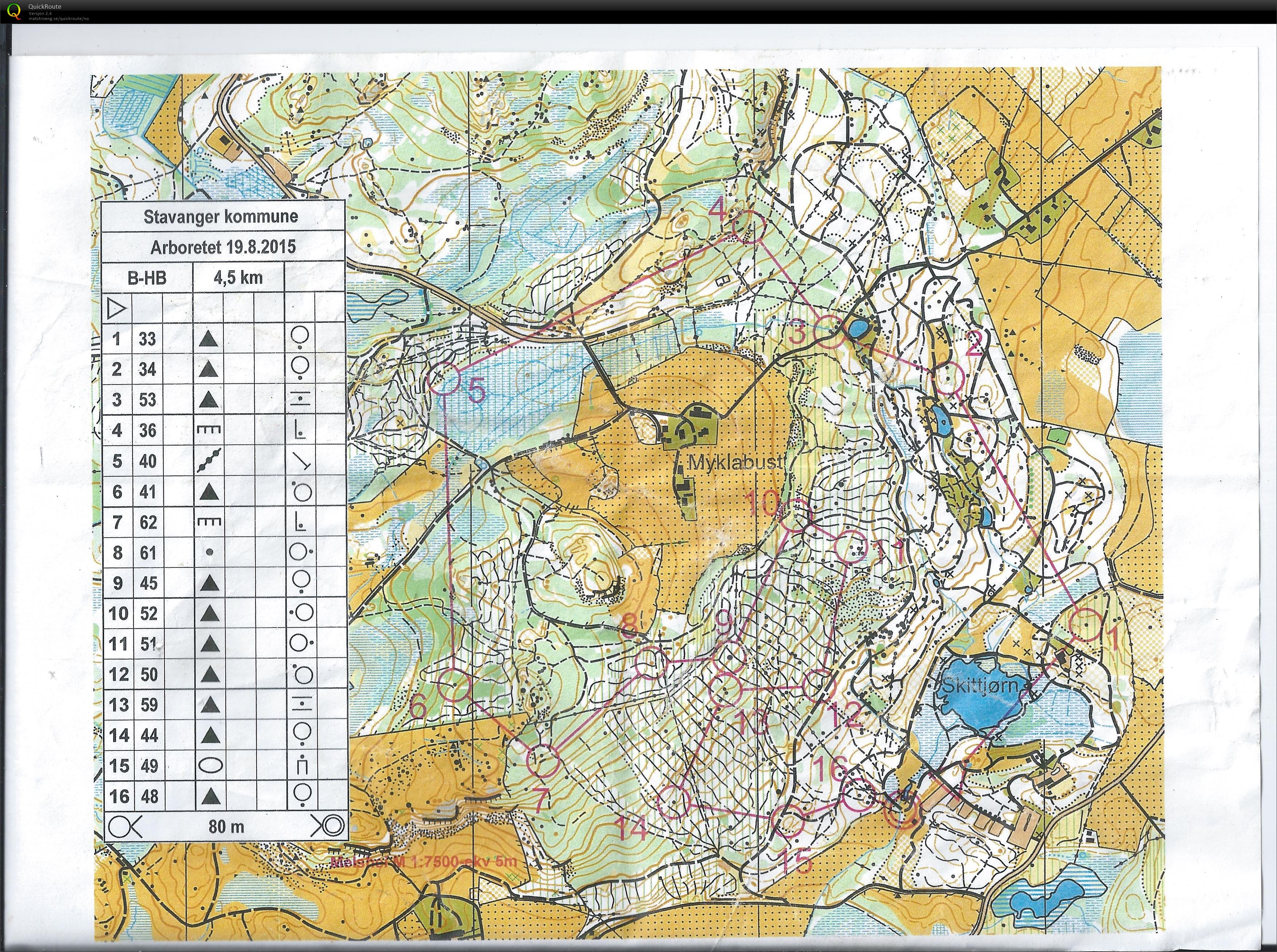 Bedriftsløp nr 11 Rogaland (19.08.2015)