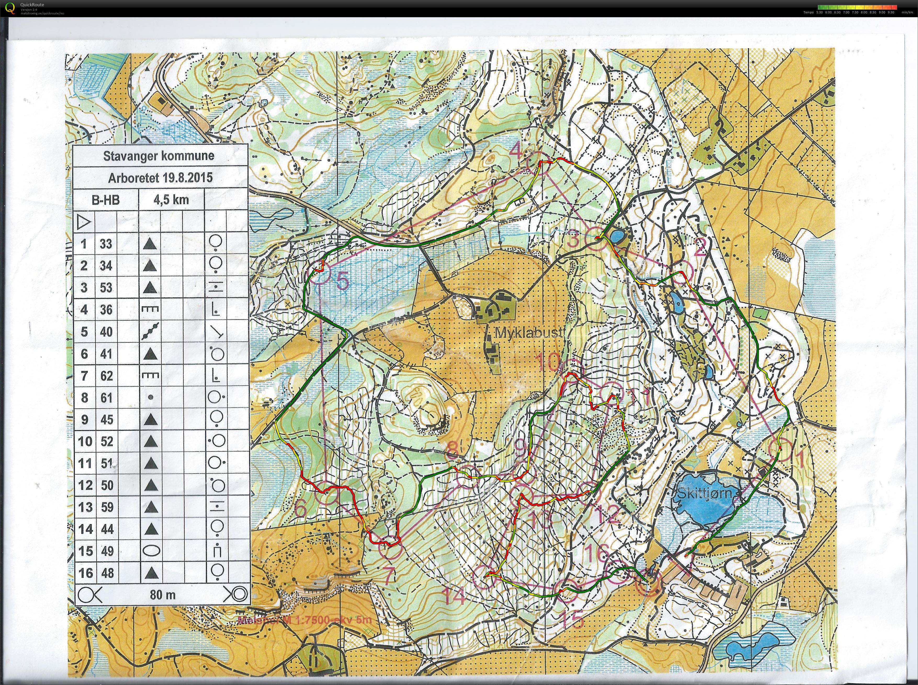 Bedriftsløp nr 11 Rogaland (19.08.2015)