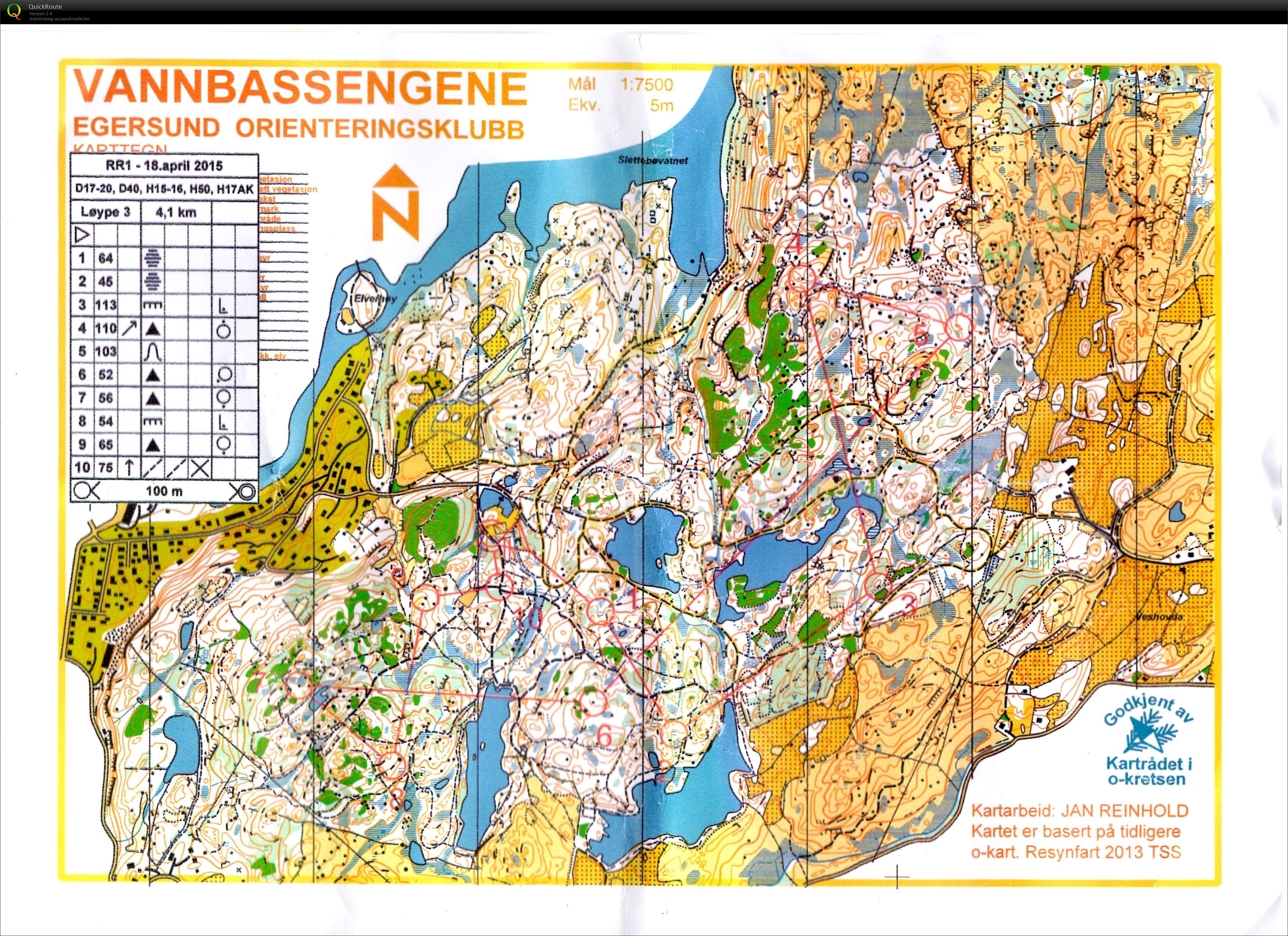 Rogalandsranking 1 (18.04.2015)