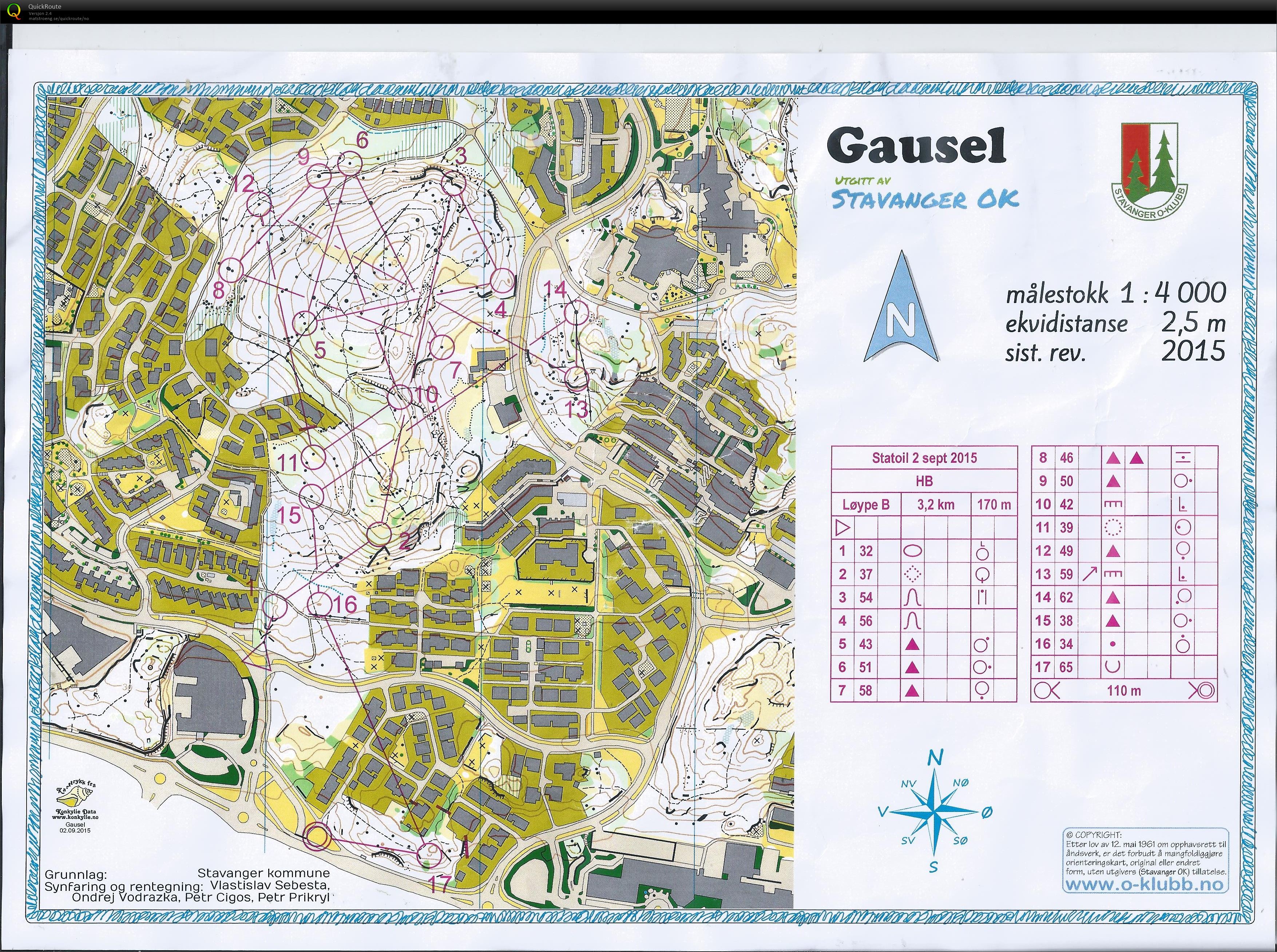 Bedriftsløp nr 13 Rogaland (02.09.2015)