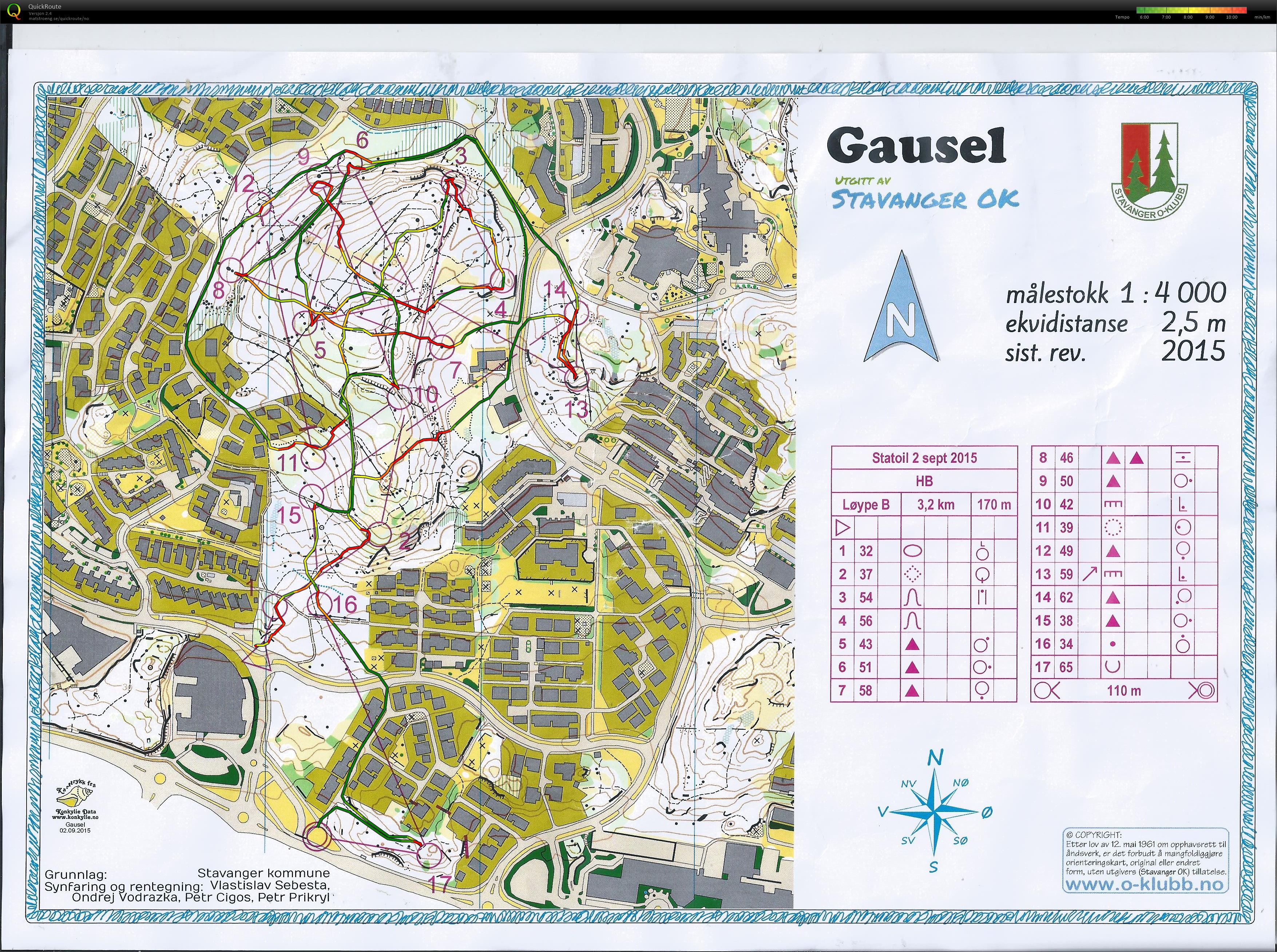 Bedriftsløp nr 13 Rogaland (02.09.2015)