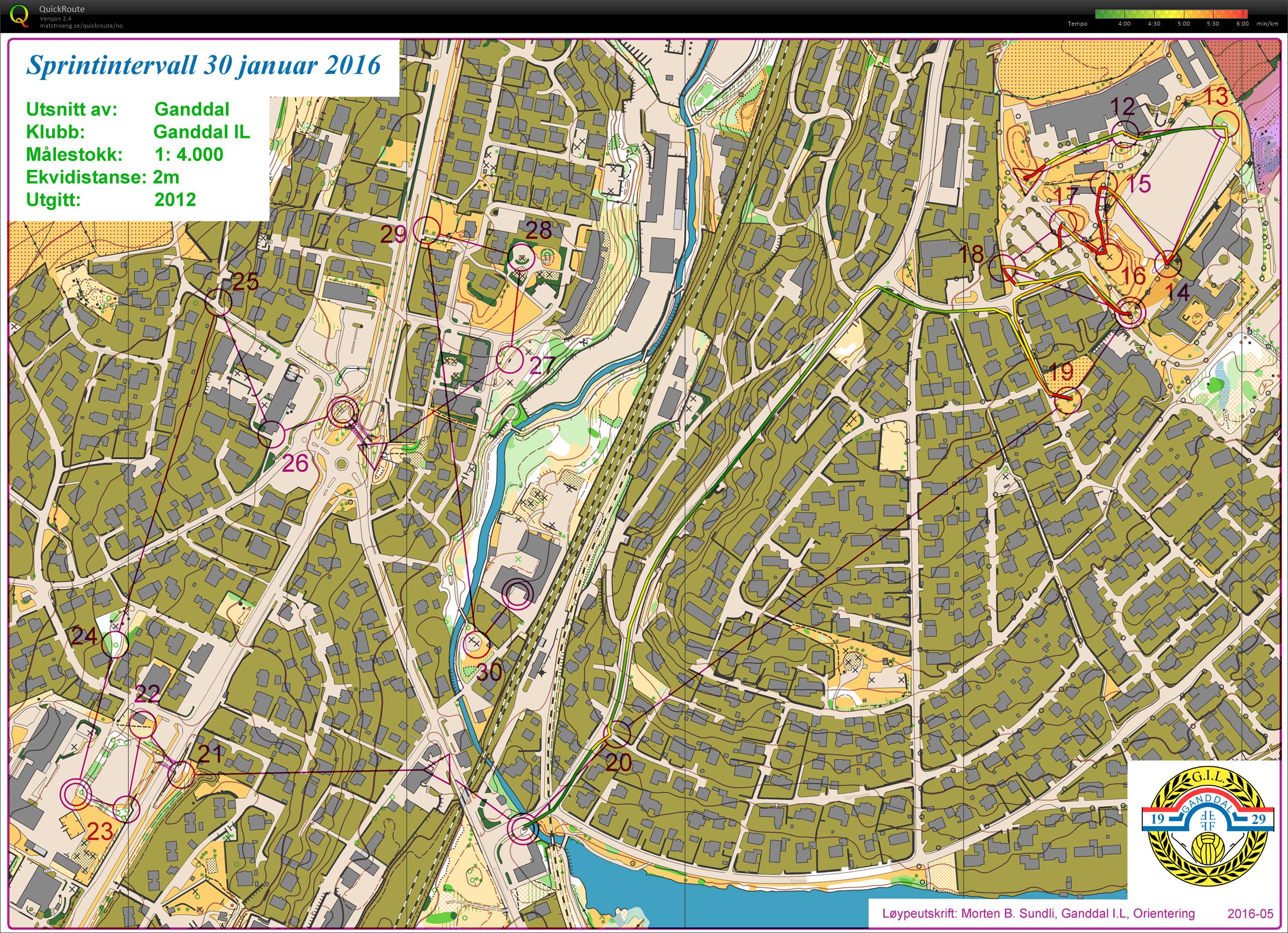 Sprintintervall del 2 (30.01.2016)