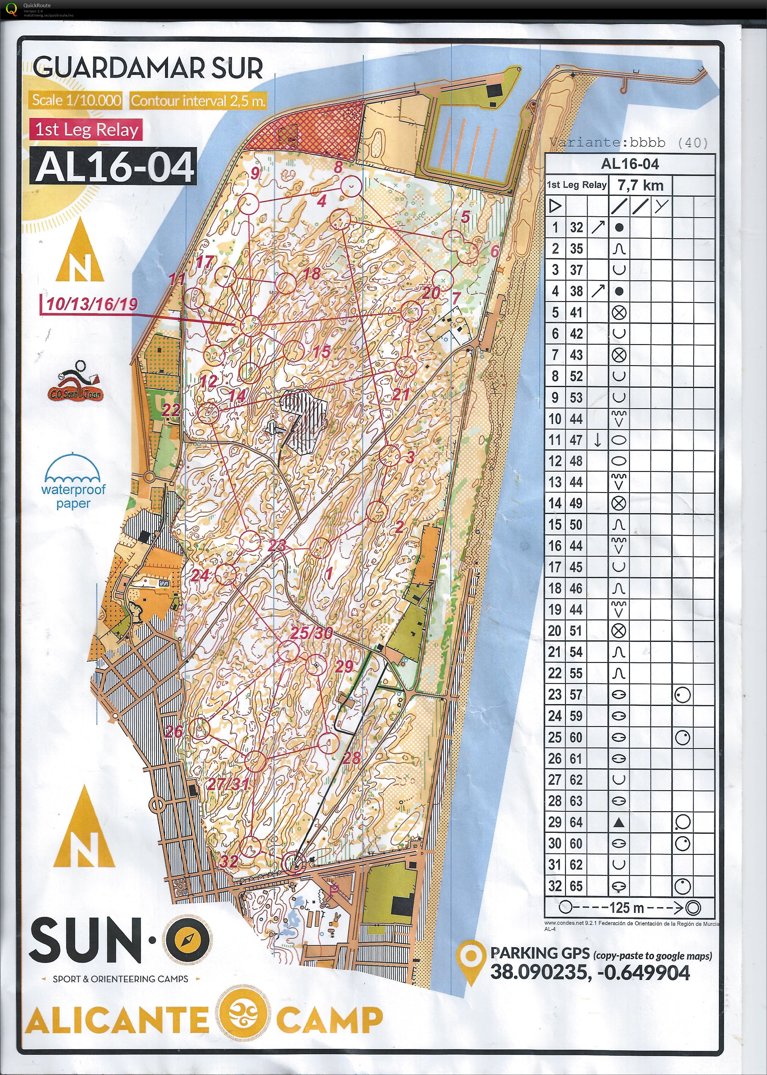 AL 16 1. leg relay (21.02.2016)