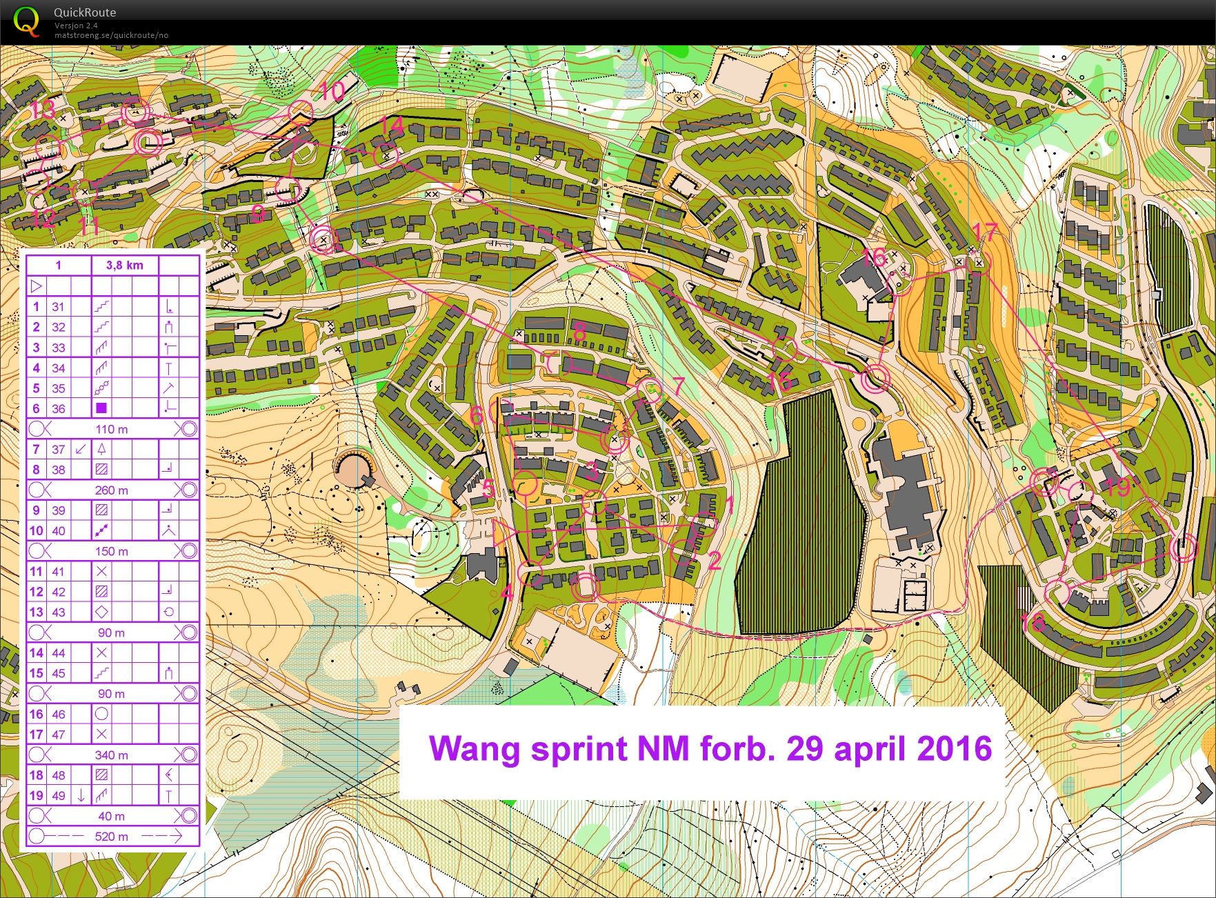 Wang trening  (29.04.2016)