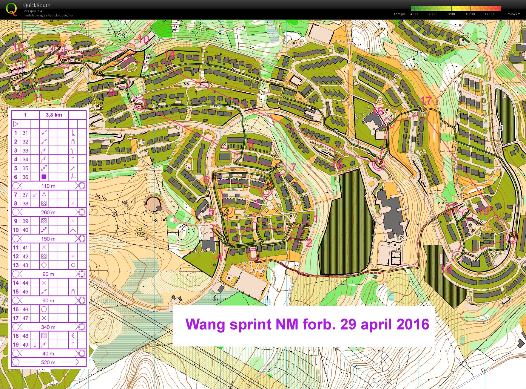 Wang trening  (29.04.2016)