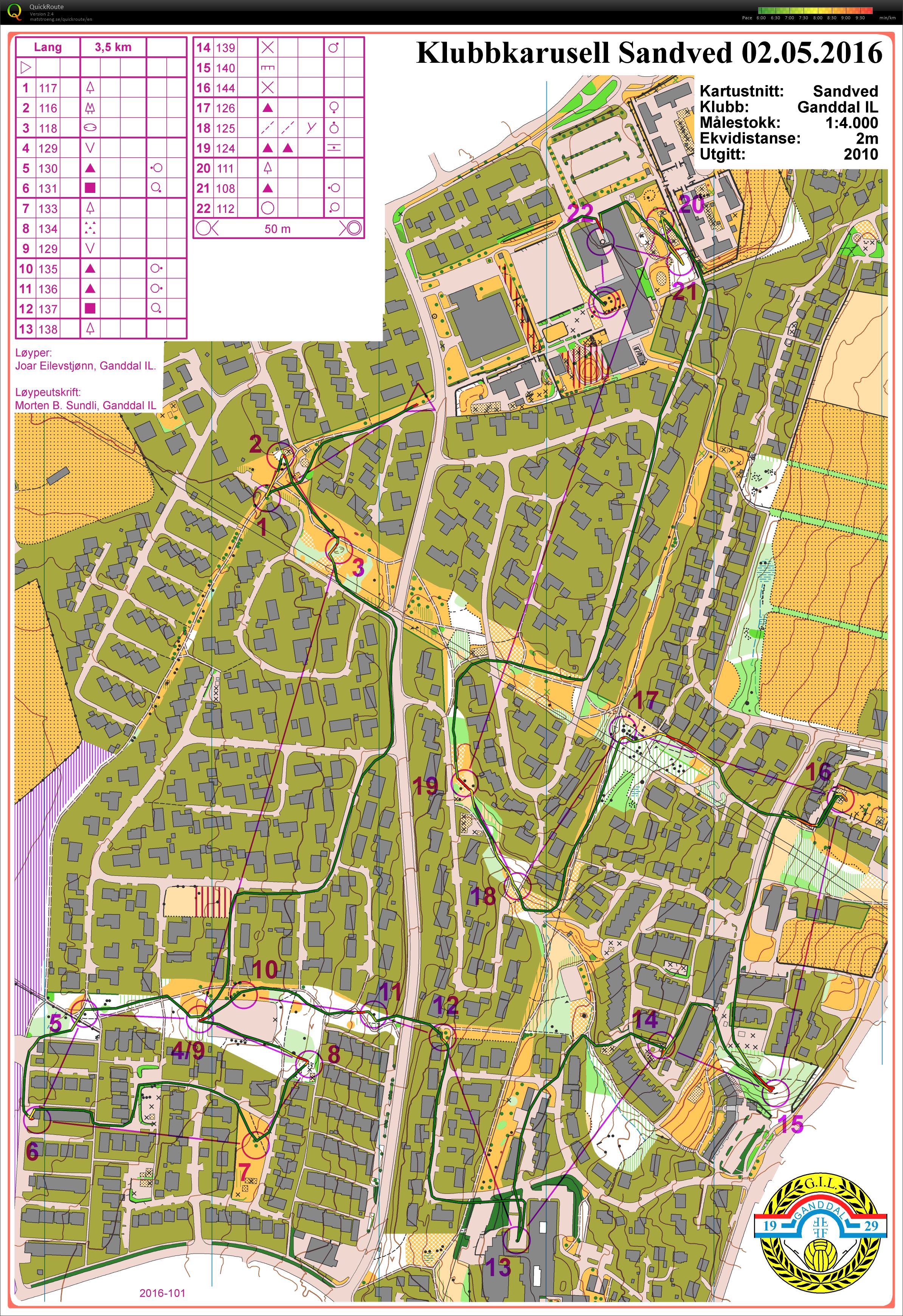 Klubbkarusell nr. 1 GIL (02.05.2016)